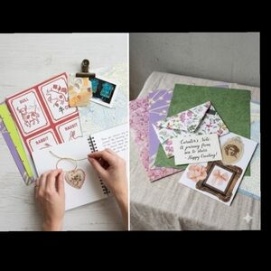 Traveler's Junk Journal 40+ Pieces Starter Kit Ephemera Bundle Stickers & Bonus●
